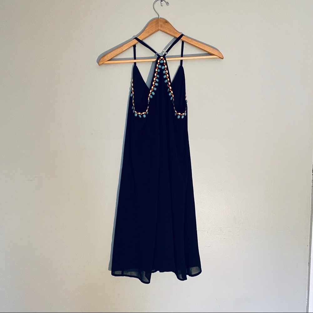 Black Beaded Dress - Picture 4 of 7